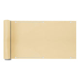 Sekey Balkon Sichtschutz aus 100% Polyester, Beige